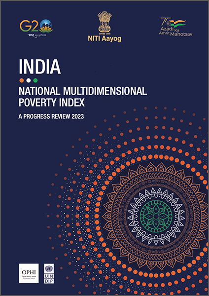 India MPI report 2023 cover image