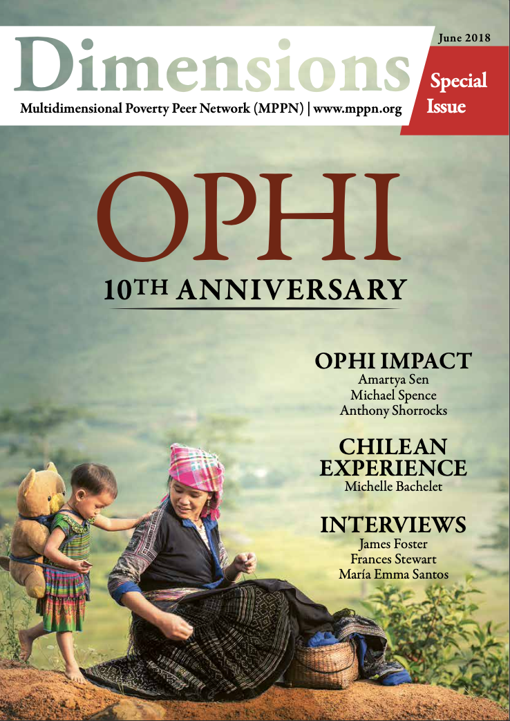 Dimensions Special issue – OPHI 10 – cover