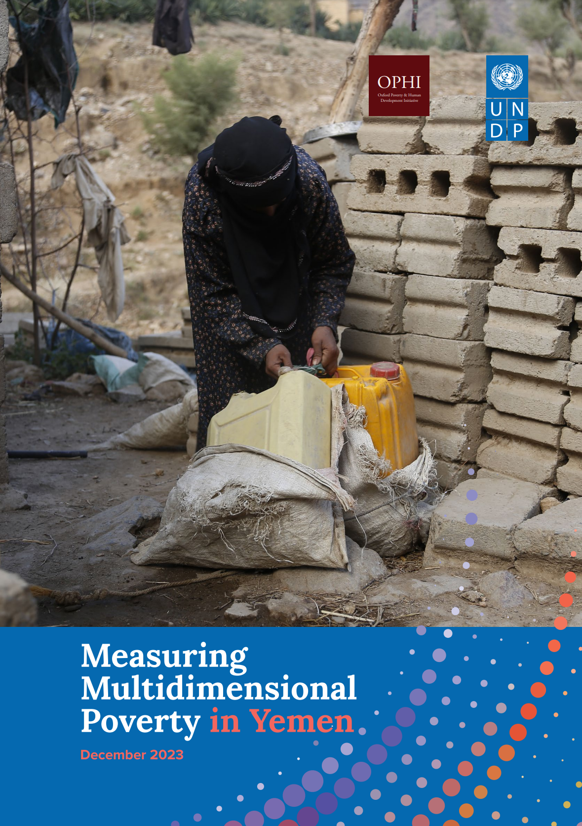 Cover of Yemen MPI 2023 report