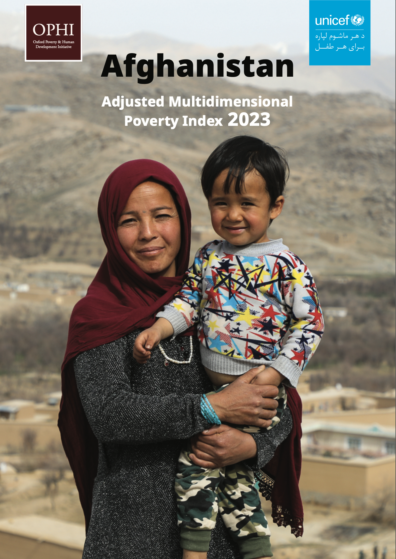 Afghanistan MPI 2023 report cover