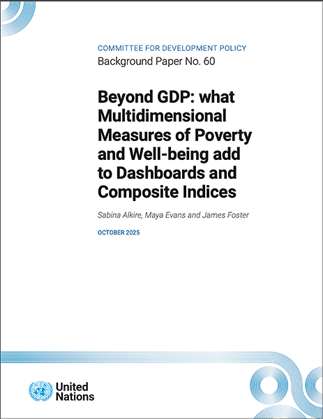 Alkire, Evans, Foster 2025 Beyond GDP cover