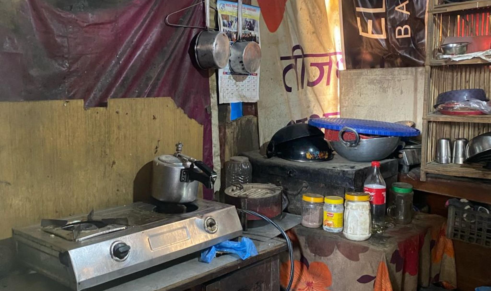 Kitchen in Nepal 2024