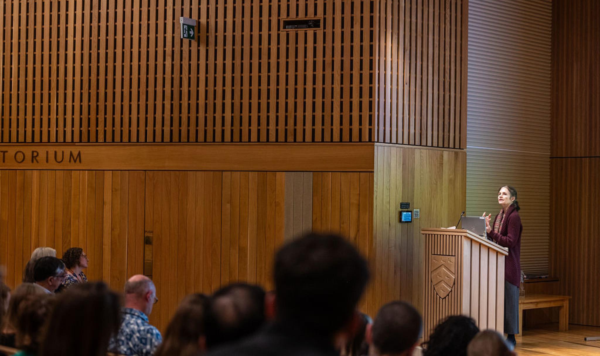 Sabina Alkire speaks on OPHI's work