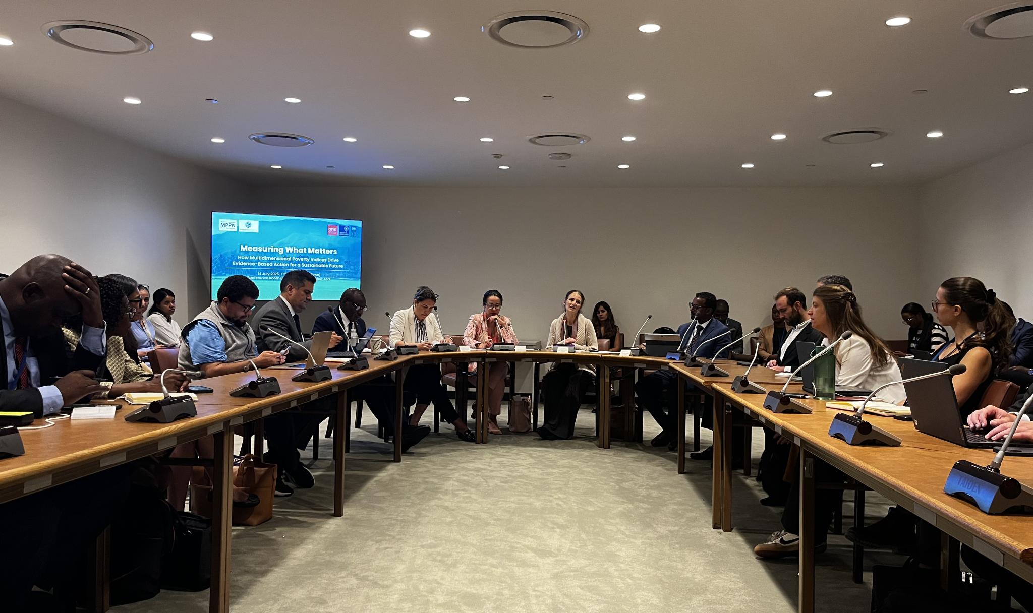 Sabina Alkire, OPHI Director, reflected on multidimensional poverty and the Second World Summit for Social Development.