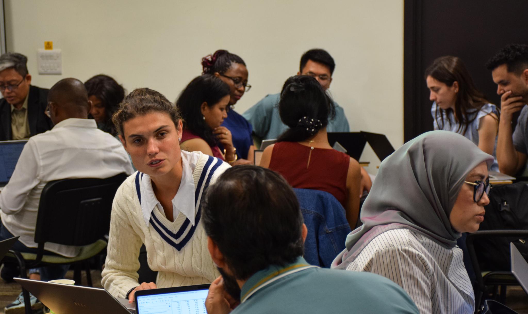 Advanced Course classroom photo